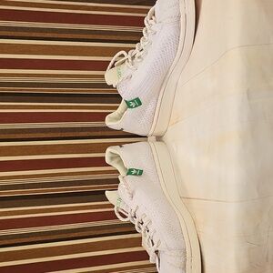 Adidas Men's Human Race Cream Knit Sneakers